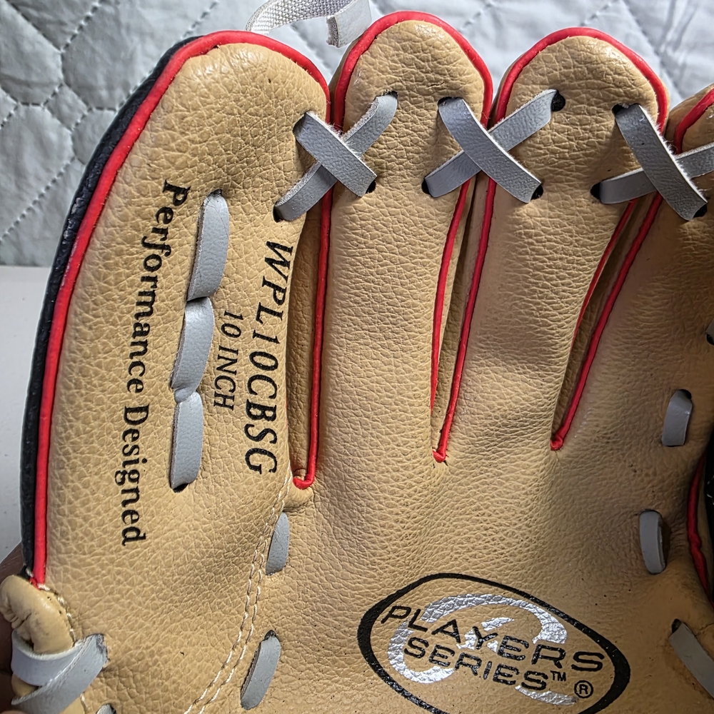 Rawlings Men’s Tan and Black Baseball Glove - Picture 6 of 9